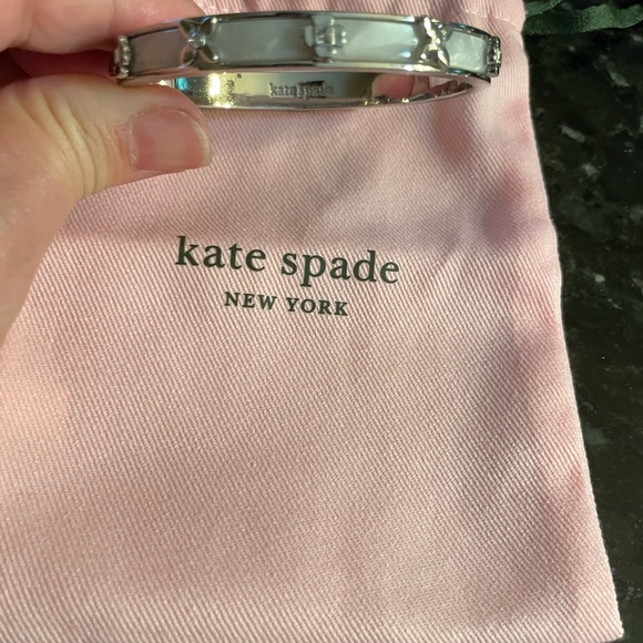 Kate Spade Silver Studded Bangle - Picture 4 of 4